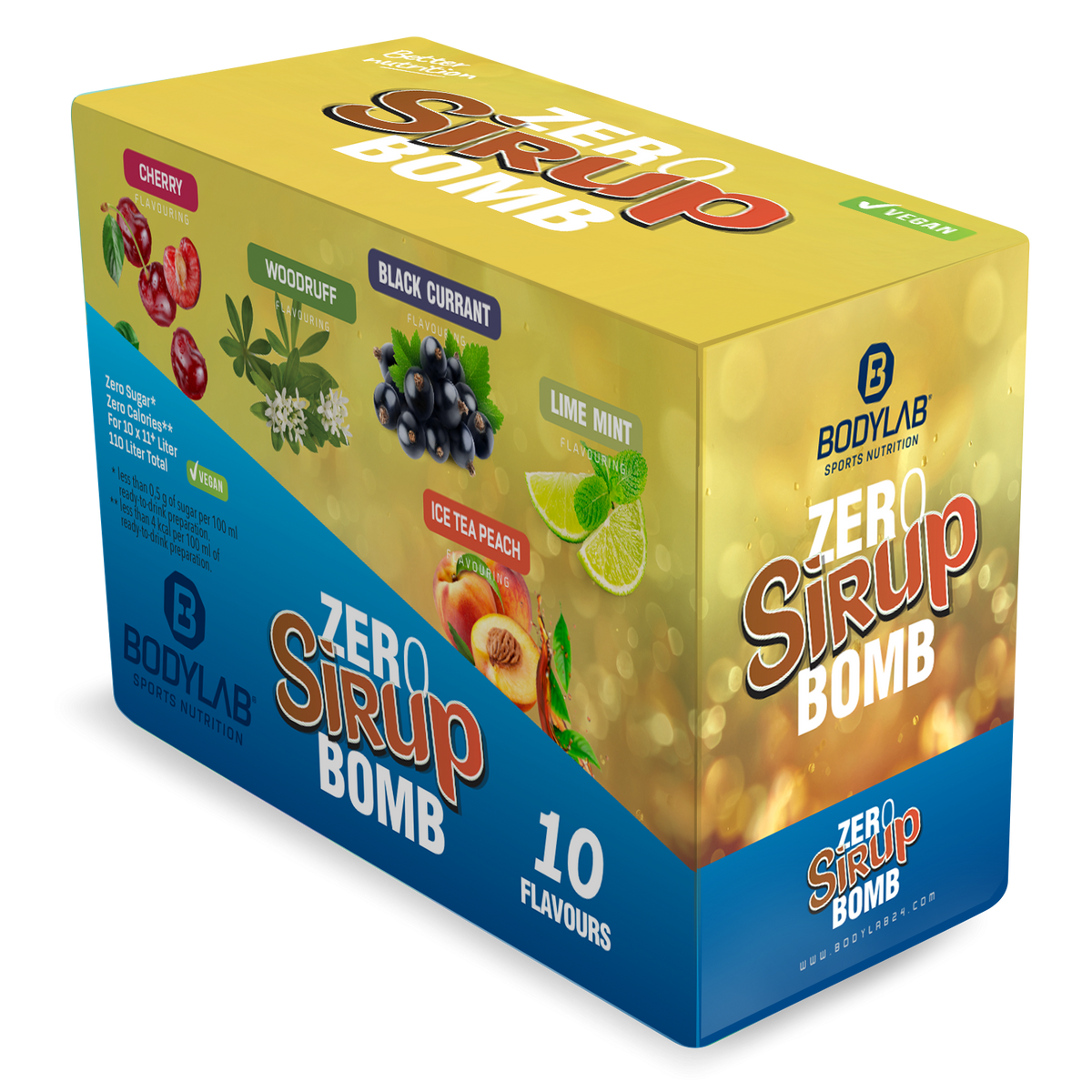 ZERO Sirup BOMB Bestseller Box (10x95ml)