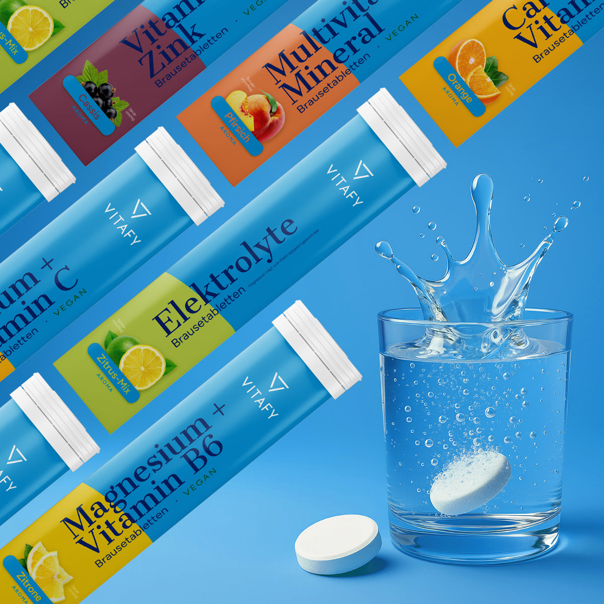 Calcium + Vitamin C - Orange (20 Brausetabletten)