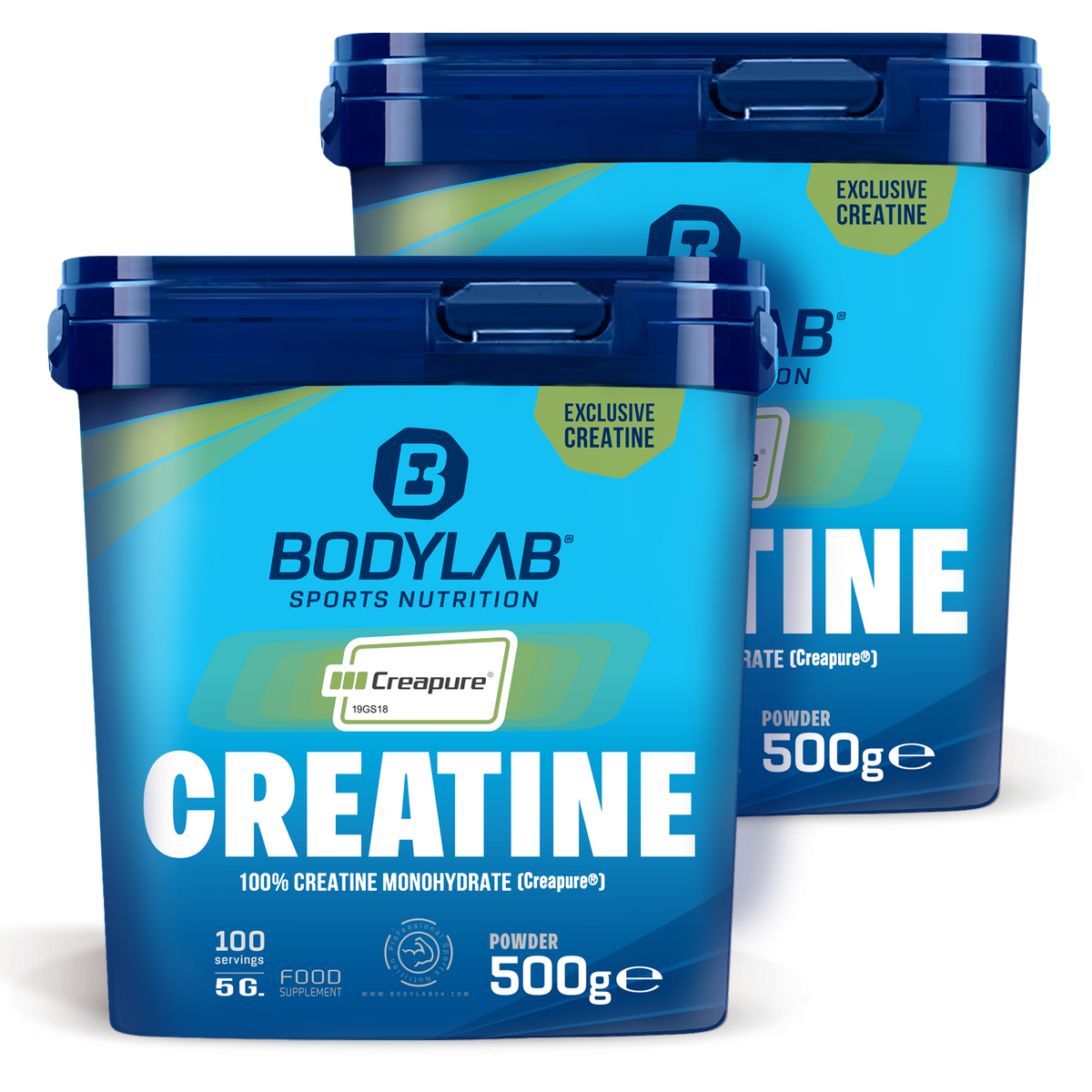 1 kg Creatine (Creapure®) (2 x 500 g)