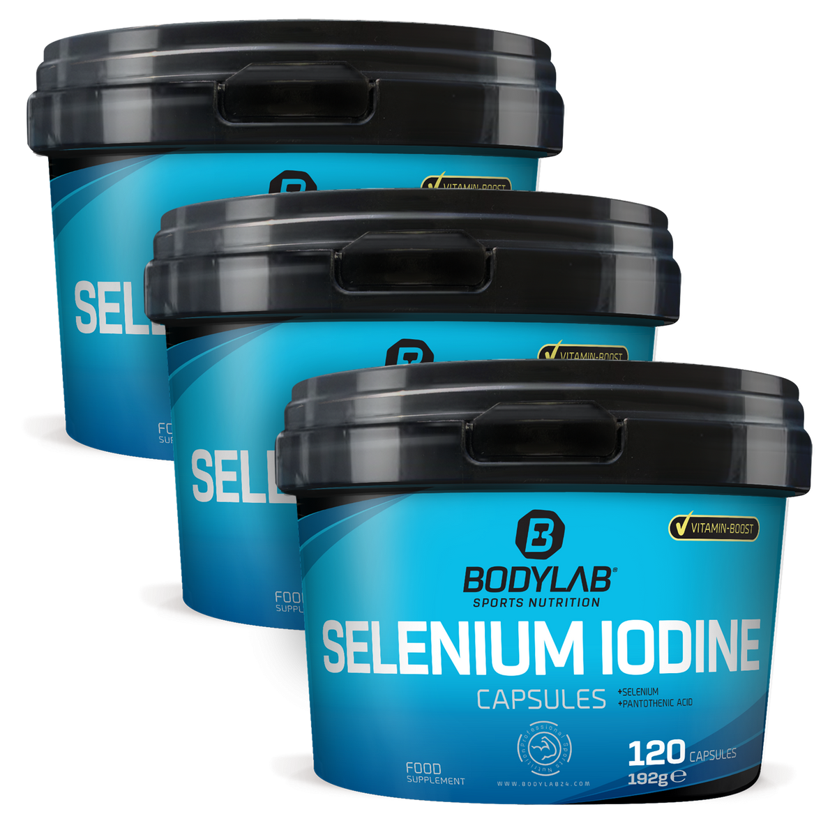 3 x Selenium Iodine (120 Kapseln)