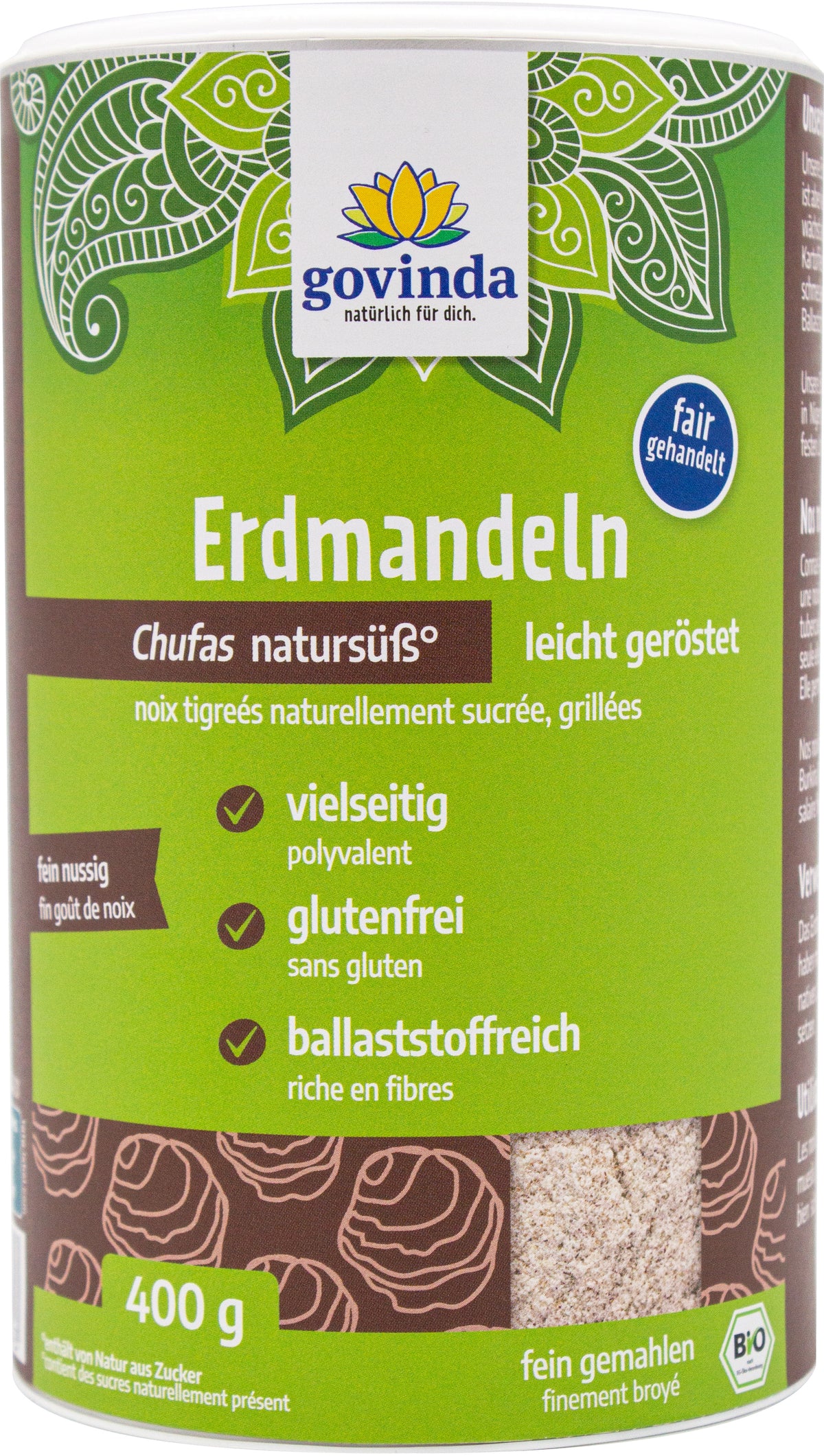 Erdmandeln gemahlen bio (400g)