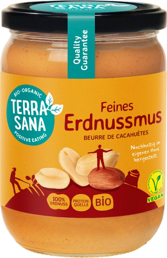 Erdnussmus fein bio (500g)