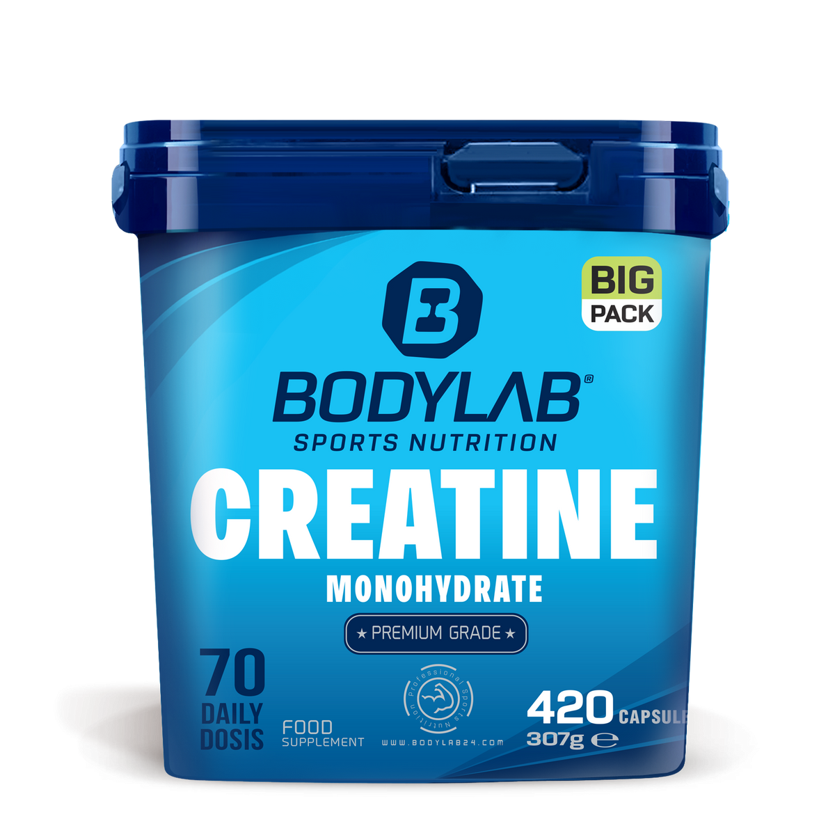 BIG PACK Creatine Monohydrate (420 Kapseln)