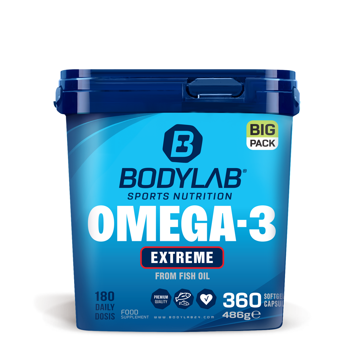 BIG PACK Omega-3 Extreme (360 Softgel Kapseln)