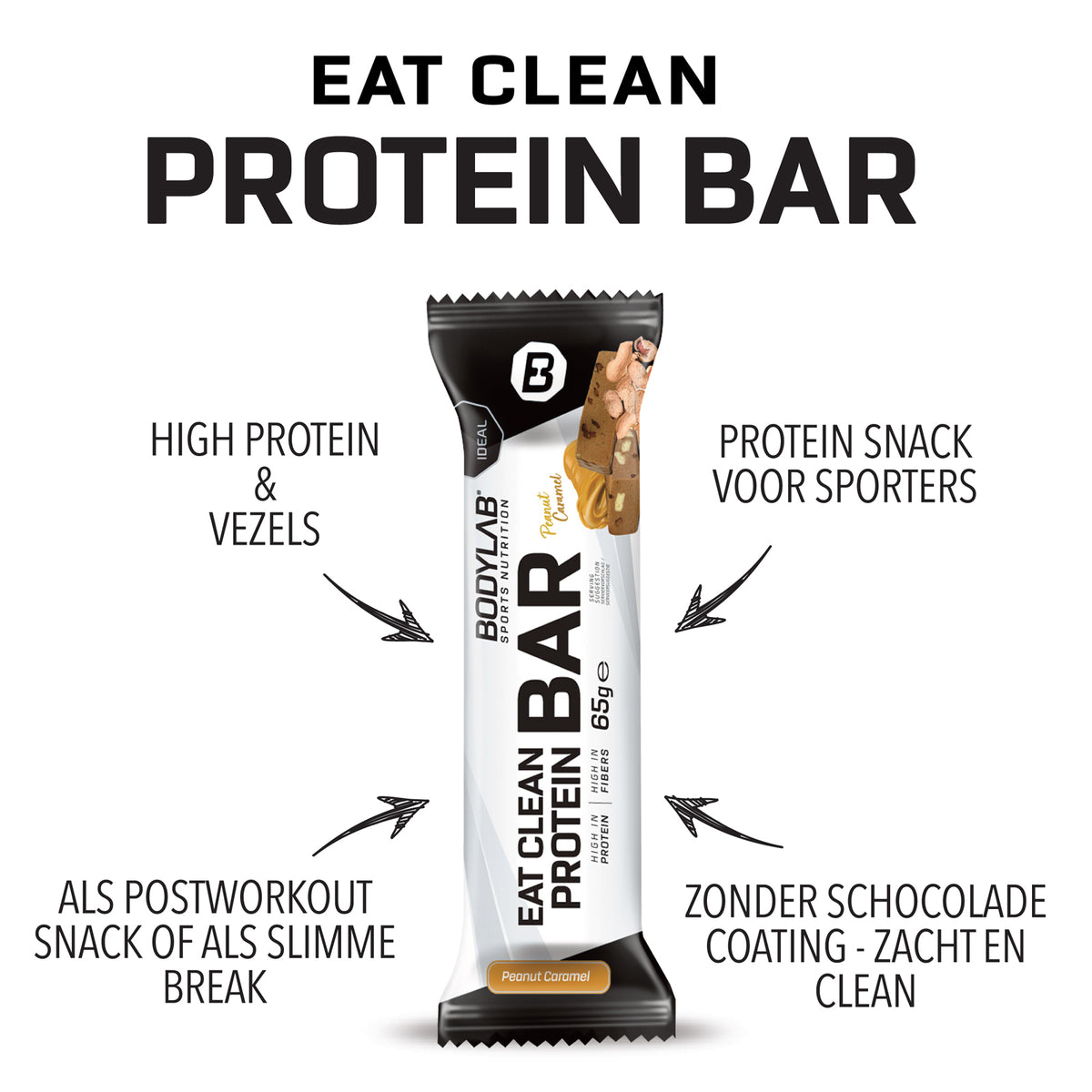 3 x Eat Clean Protein Bar (je 12x65g)