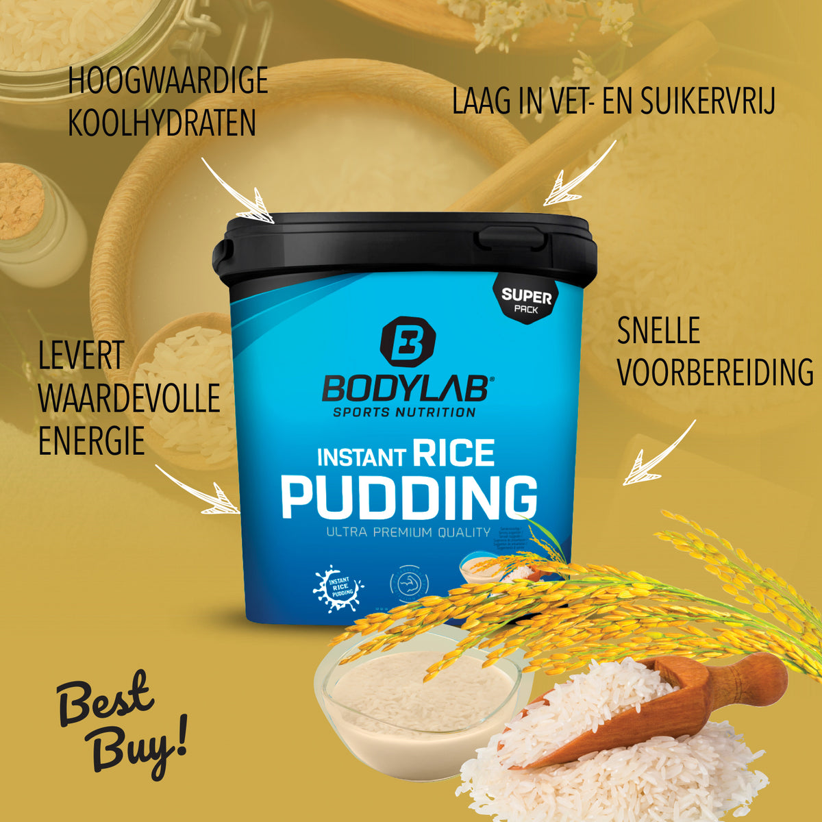 Instant Rice Pudding (3000g) Neutral