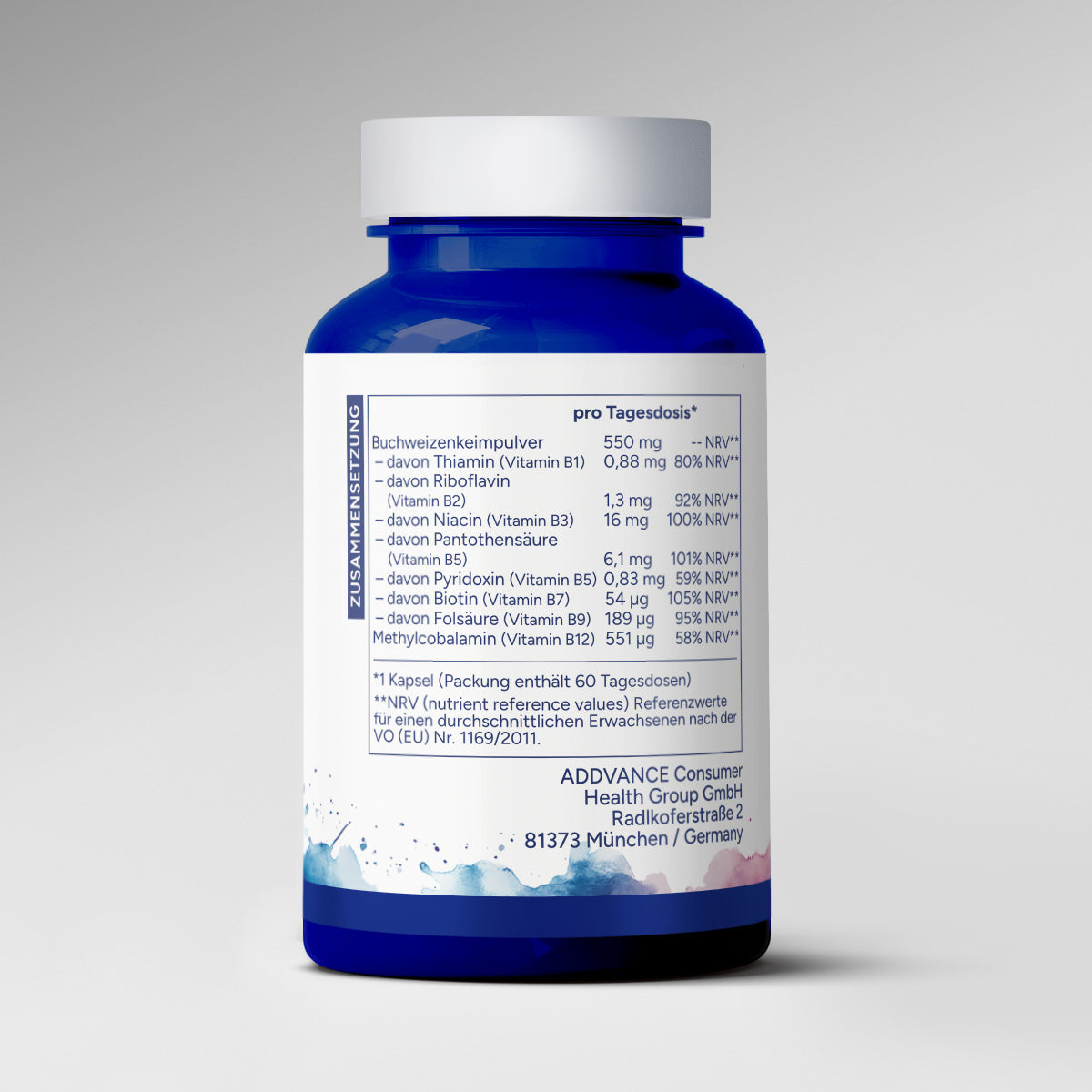Vitamin B Komplex (60 Kapseln)