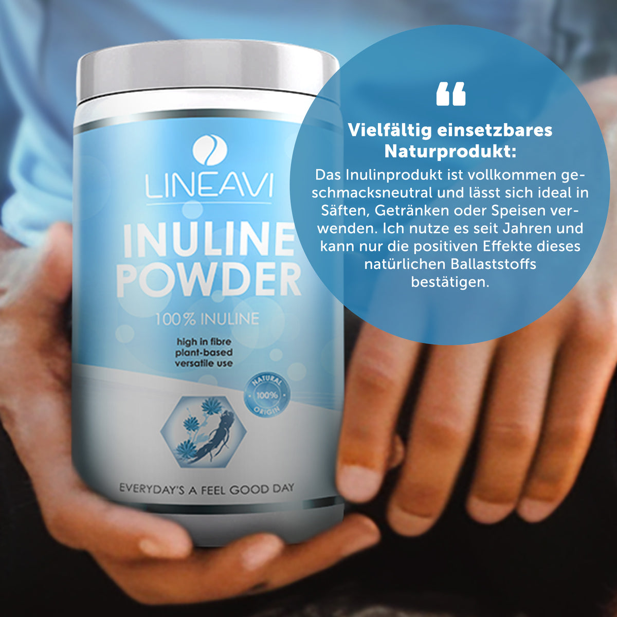 Doppelpack: Inulinpulver (2x500g)