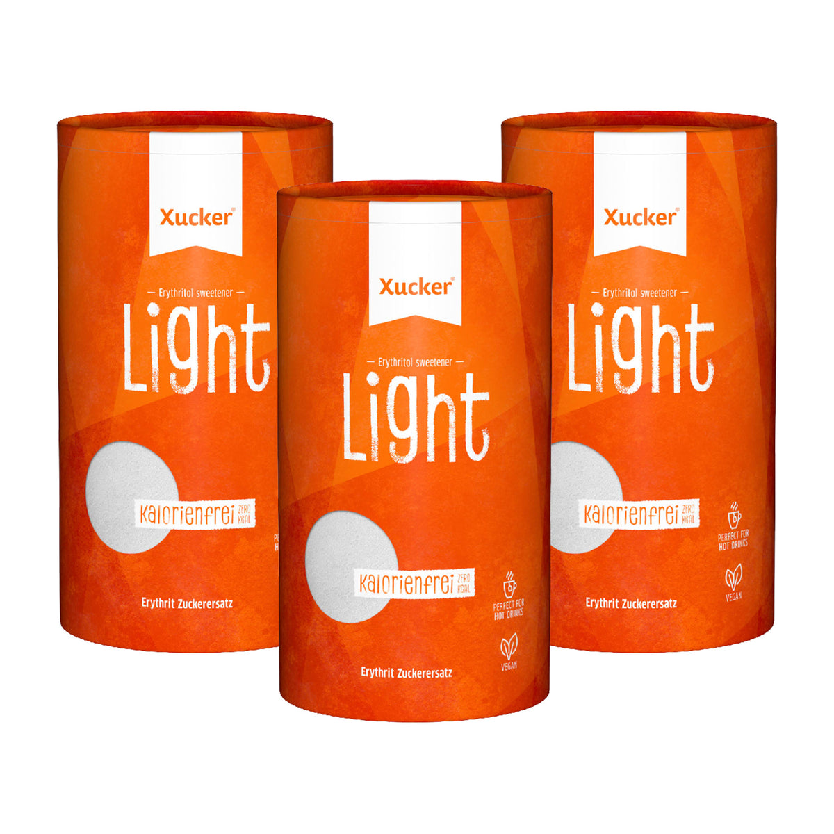 3x Xucker light europ. Erythrit (3x1000g)