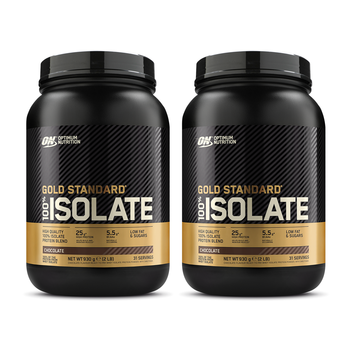 2x 100% Gold Standard Isolate (2x930g)