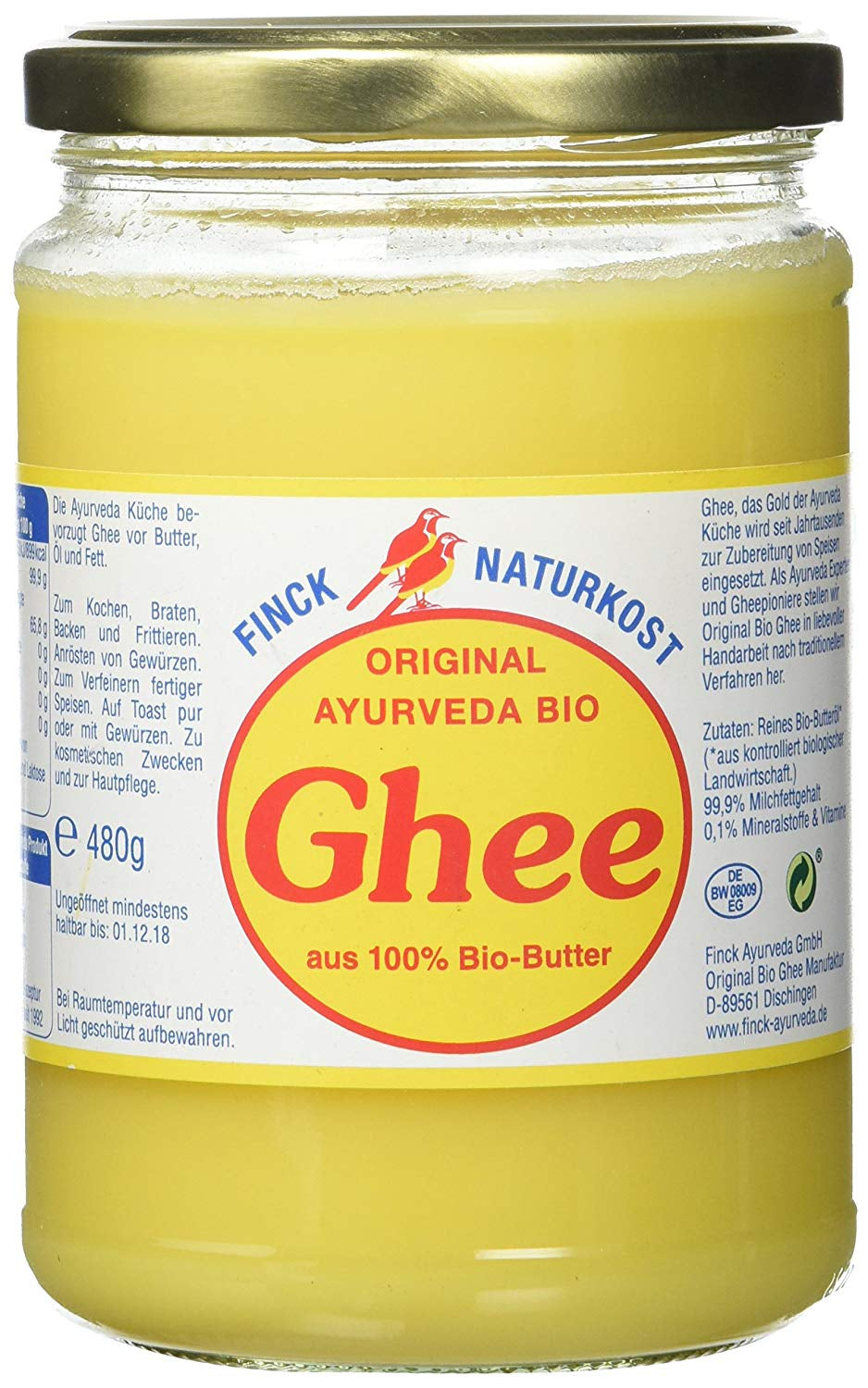 Ayurveda Bio Ghee (480g)