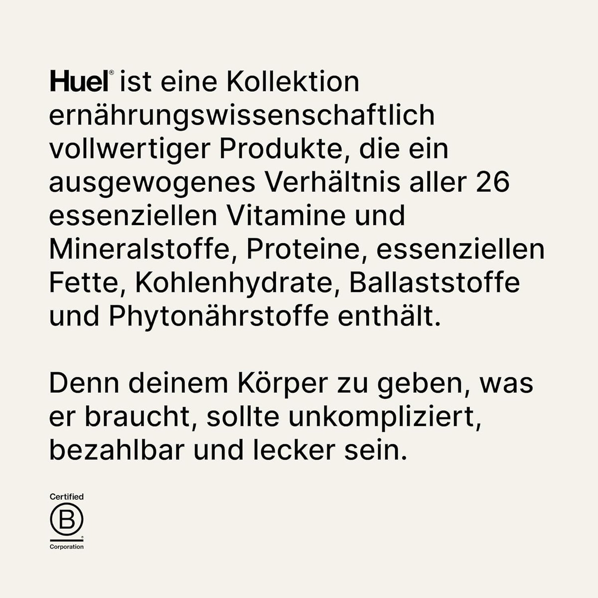 Huel Black Edition Trinkmahlzeit (8x500ml) Vanilla
