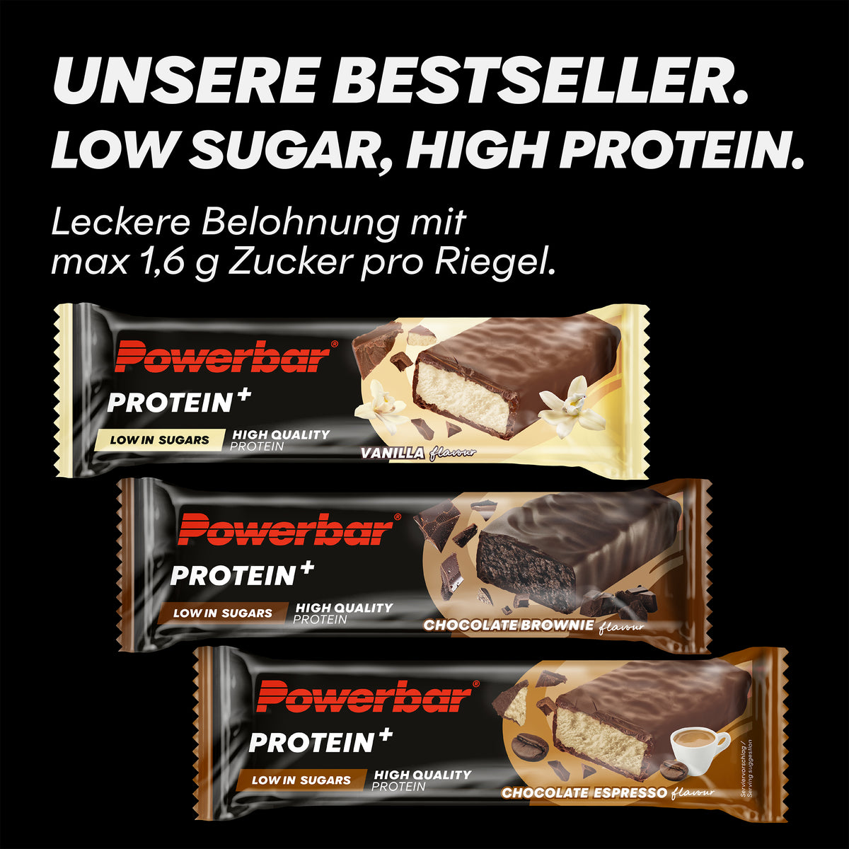 Protein+ Low in Sugars (16x35g)