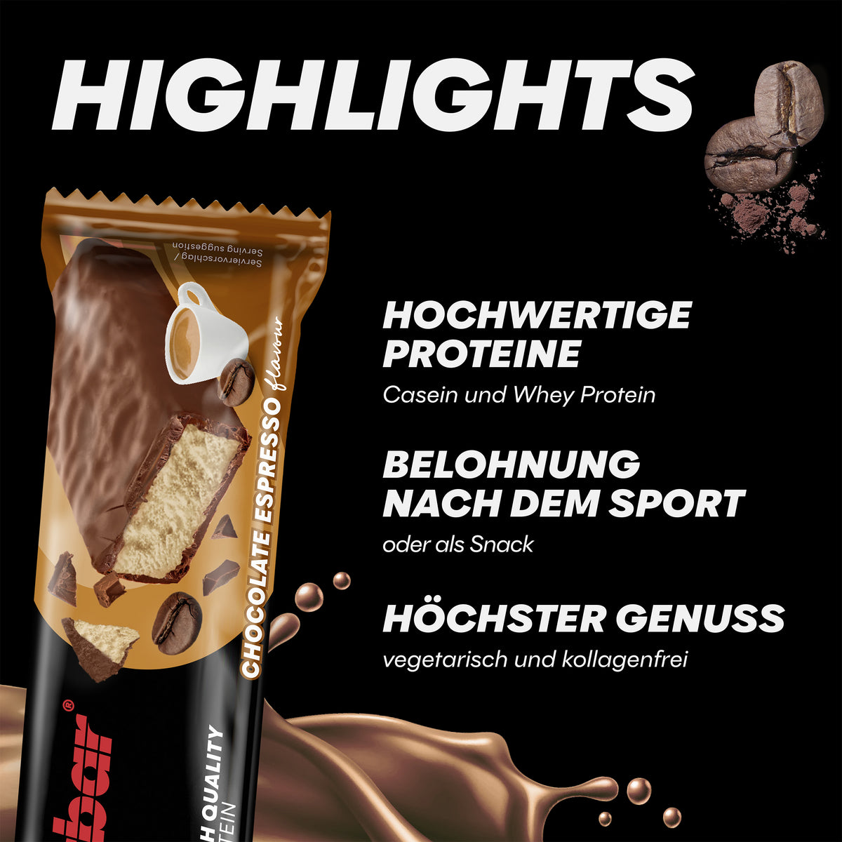 Protein+ Low in Sugars (16x35g)