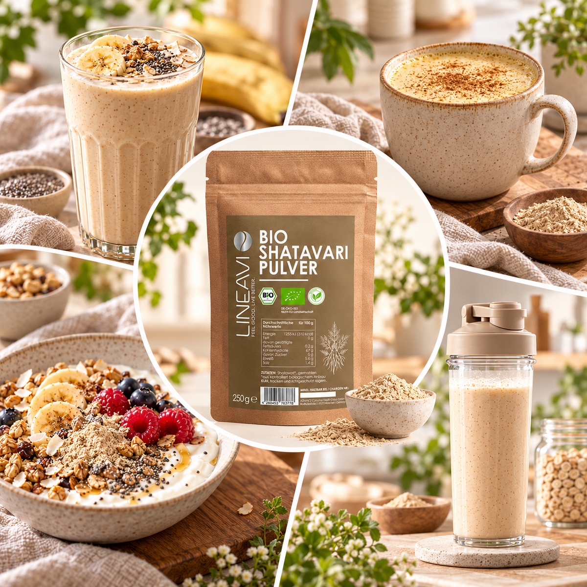 Bio Shatavari Pulver (250g)