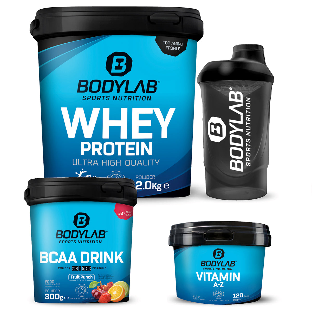 Megadeal 5 - Protein + BCAA + Vitamine