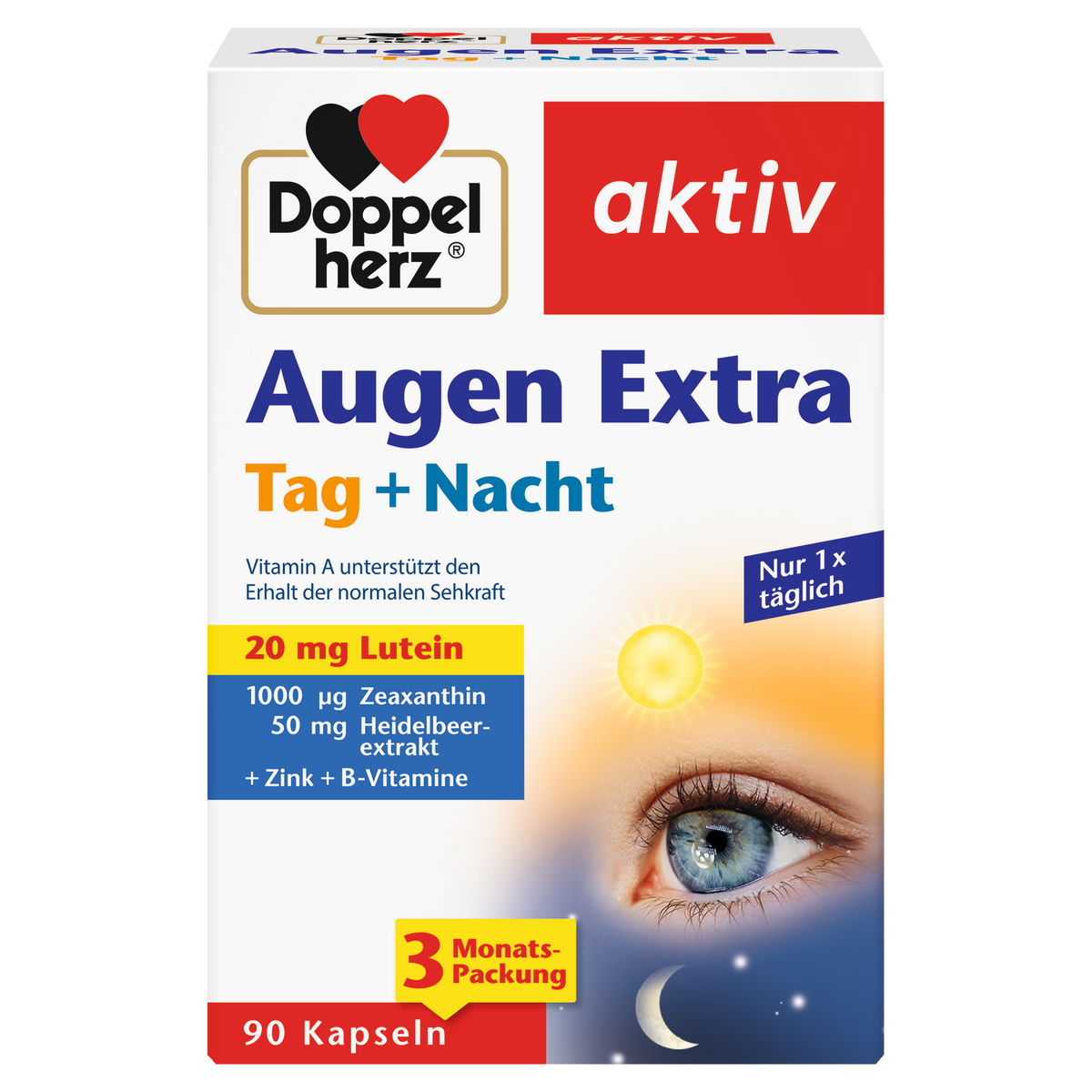 Augen Extra Tag + Nacht (90 Kapseln)