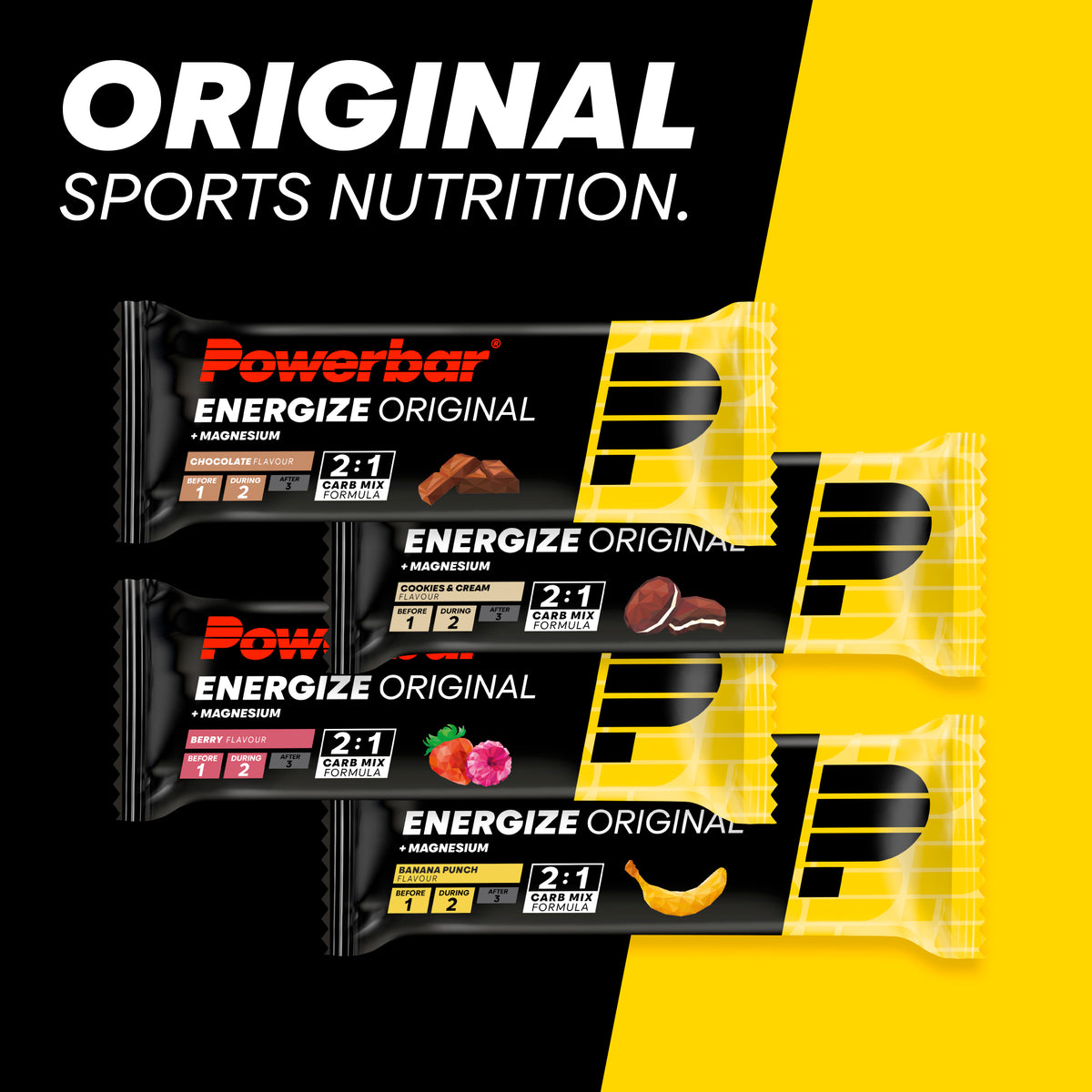 Energize Original Bar (15x55g) Schokolade