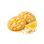 Chunky White chocolate with lemoncookie