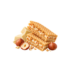 Chunky White chocolate hazelnut wafer