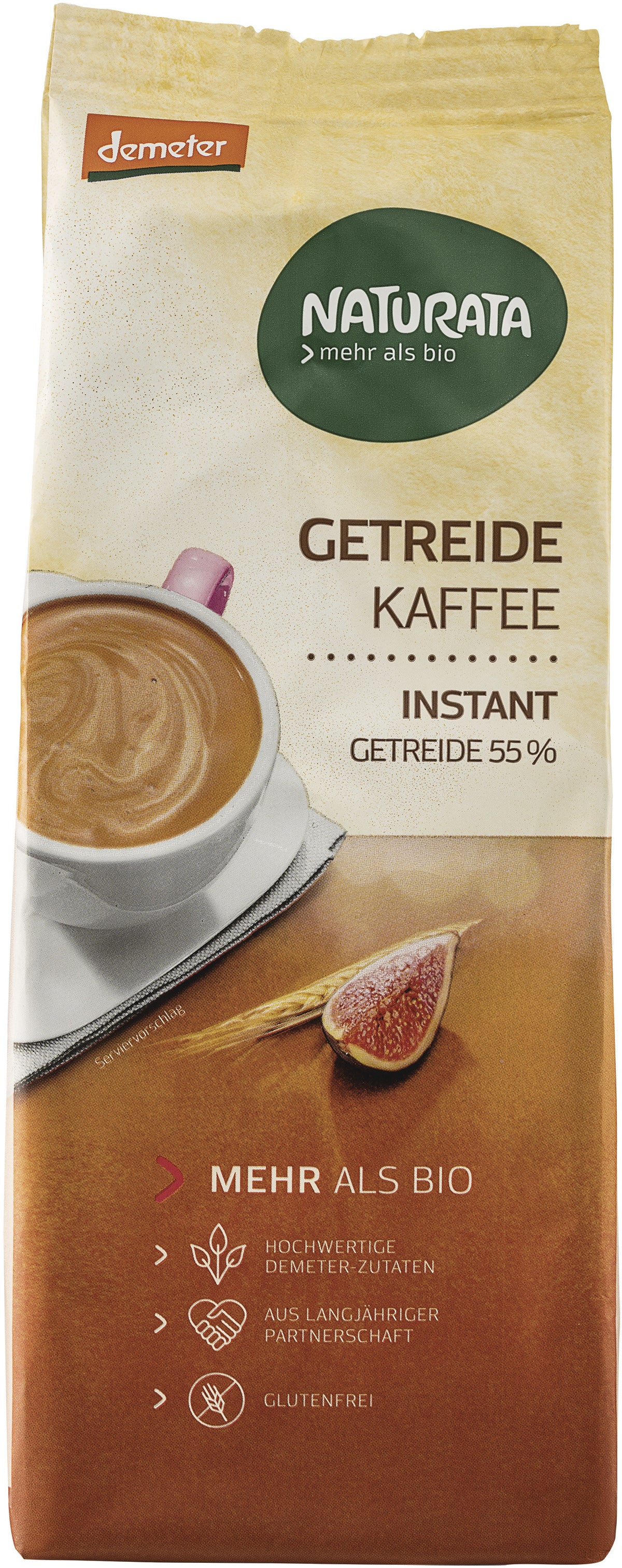 Getreidekaffee Bio Instant Nachfüllpackung (200g)