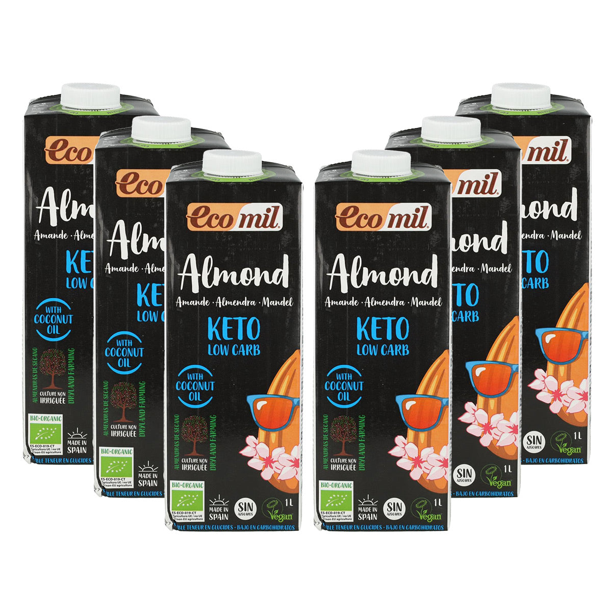 6x Keto Mandeldrink (6x1000ml)