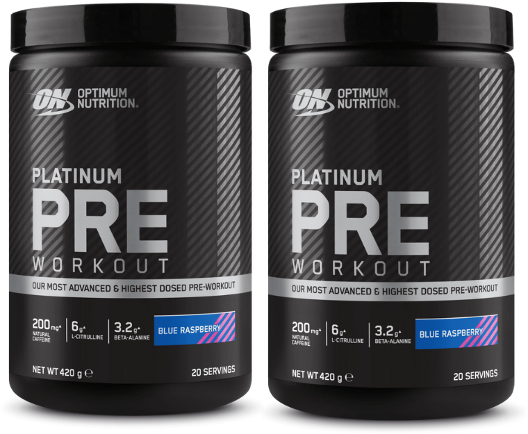 2x Platinum Pre-Workout (420g)