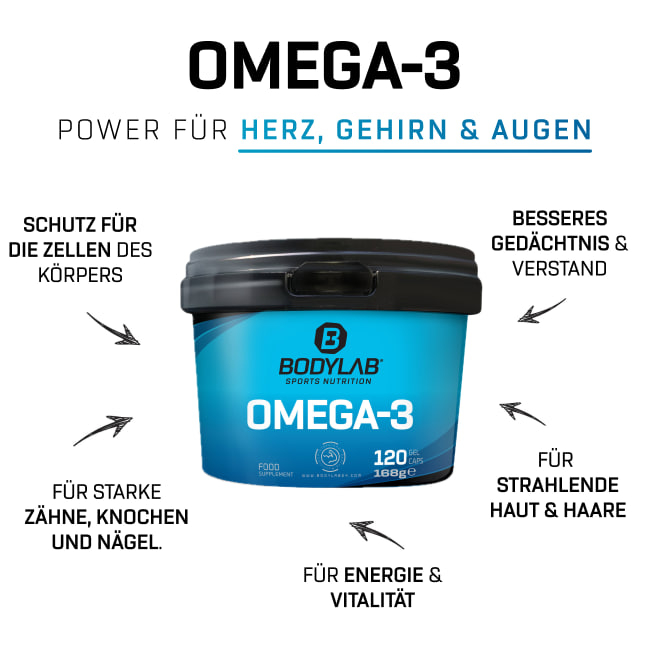 BIG PACK Omega-3 (360 Kapseln)