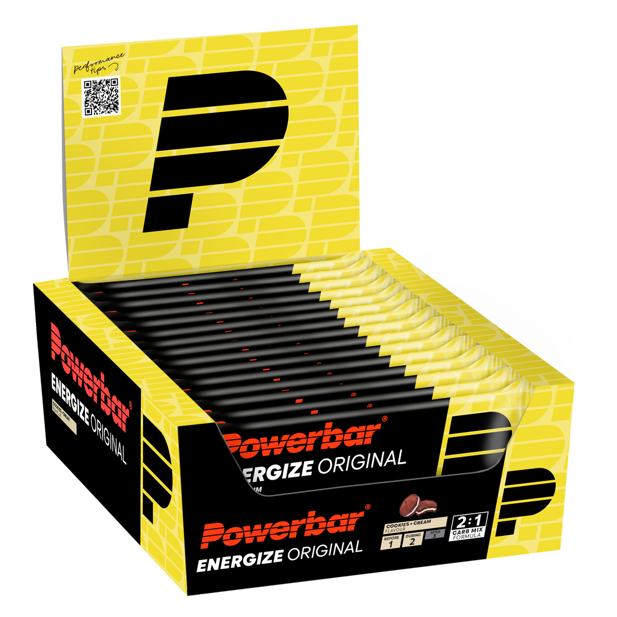 Energize Original Bar (15x55g) Cookies & Cream