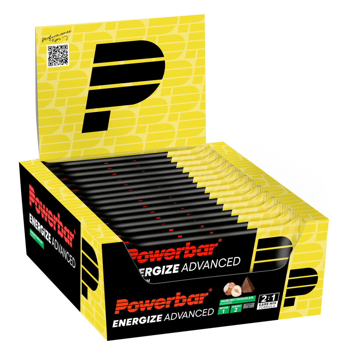 Energize Advanced (15x55g) Hazelnut Chocolate
