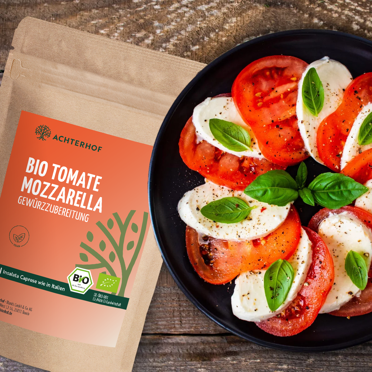 Tomate Mozzarella Gewürzzubereitung Bio (100g)